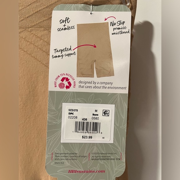 Maidenform Seamless Stretch Cool Comfort Body Shaping HighWaist Thigh Slimmer - Picture 11 of 11